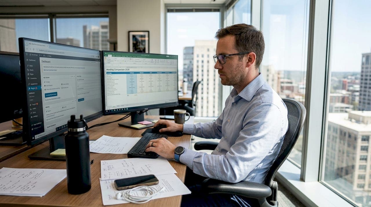 Types of web hosting: choose the best for WordPress in 2026