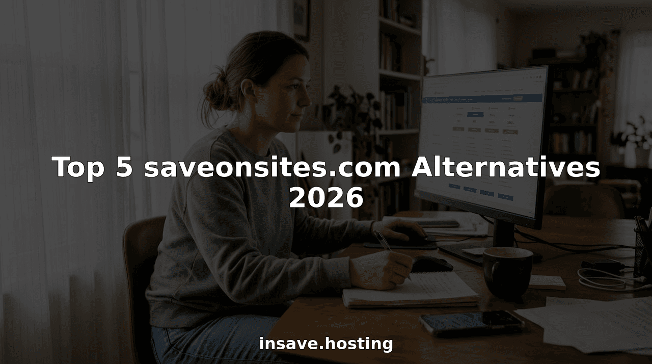 Top 5 saveonsites.com Alternatives 2026