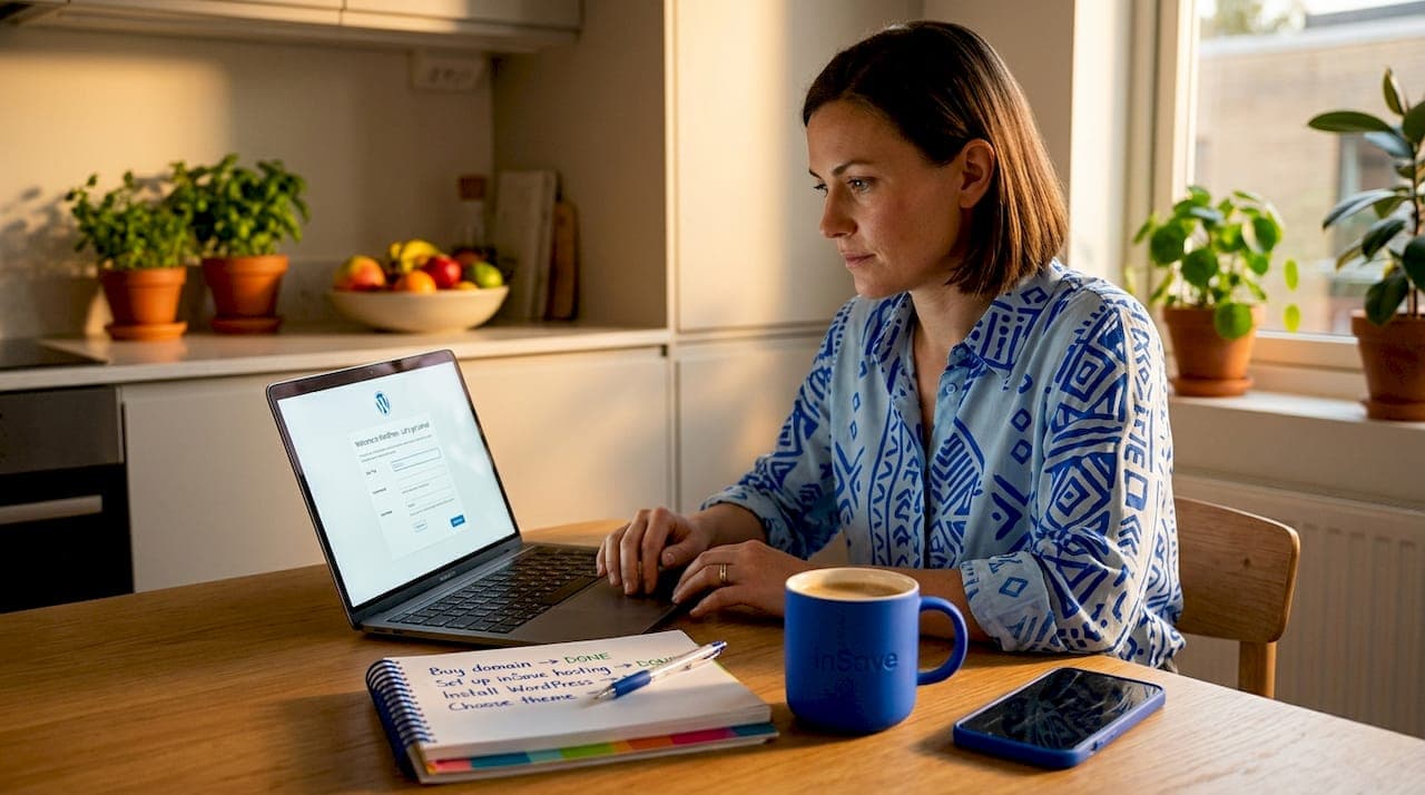 Beginner website setup: Simple steps for small business