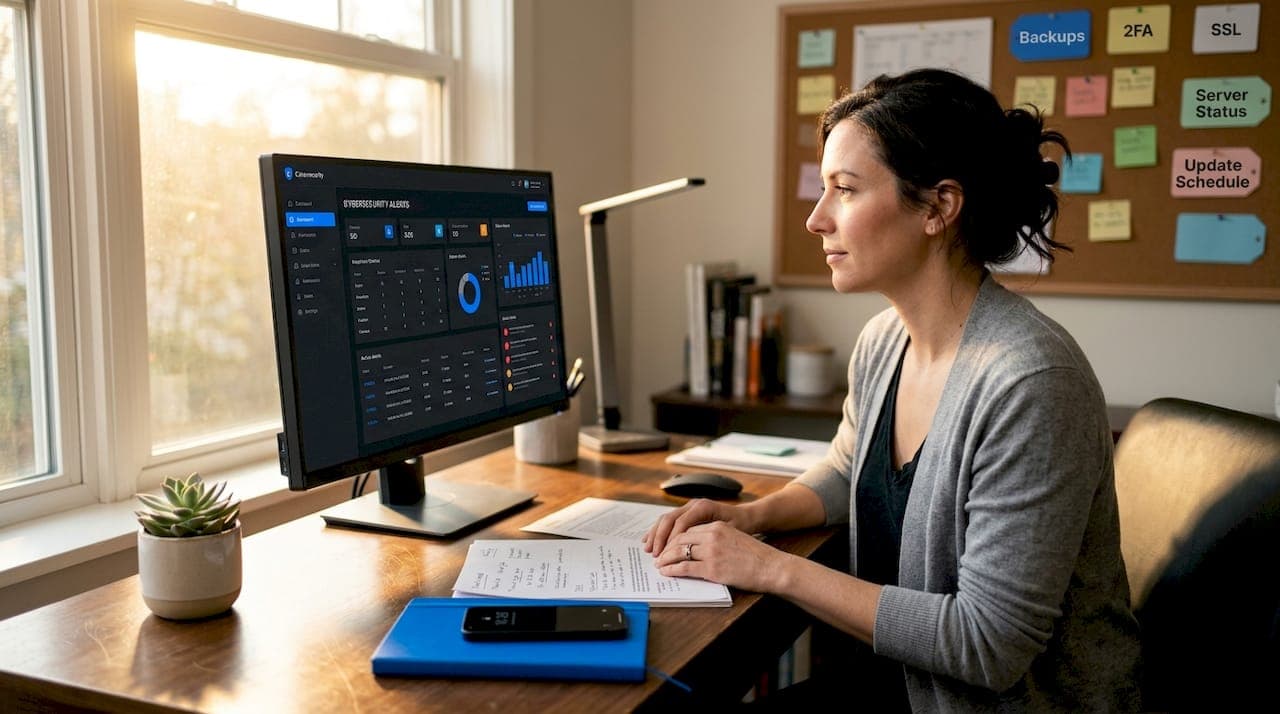 Examples of site security features for small businesses