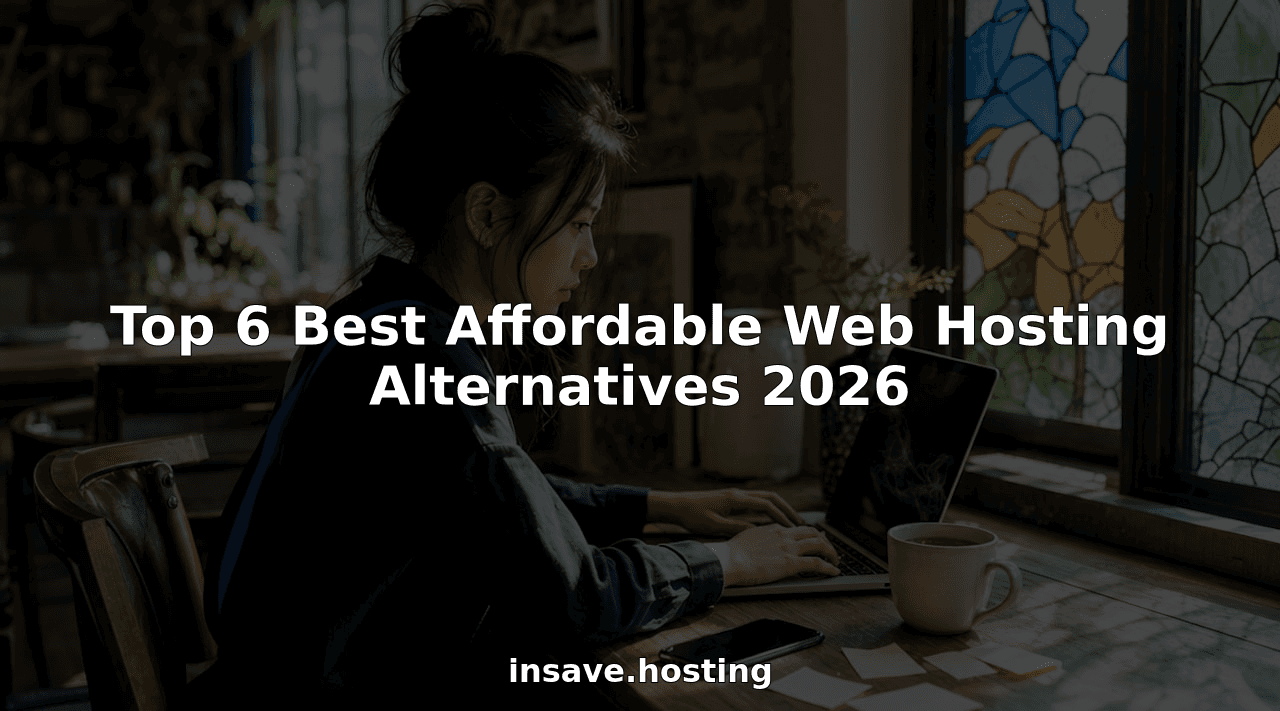 Top 6 Best Affordable Web Hosting Alternatives 2026