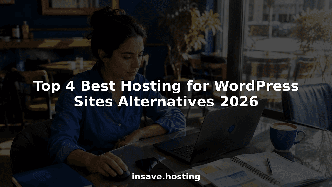 Top 4 Best Hosting for WordPress Sites Alternatives 2026